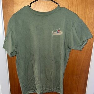 Men's Green Graphic T-Shirt